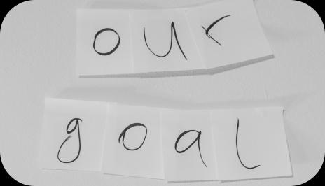 our goal 메모지